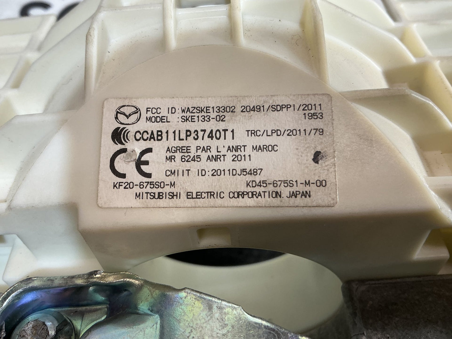 Feb 2012 to Dec 2016- Mazda CX-5 KE Petrol 2.0L- Engine ECU- Security Set- Includes ECU, Immobilizer, Reader, and Key