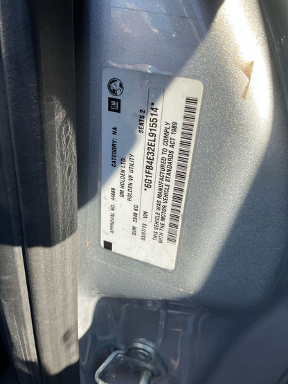 2013 Holden Ute VF  A/C Compressor 92266874