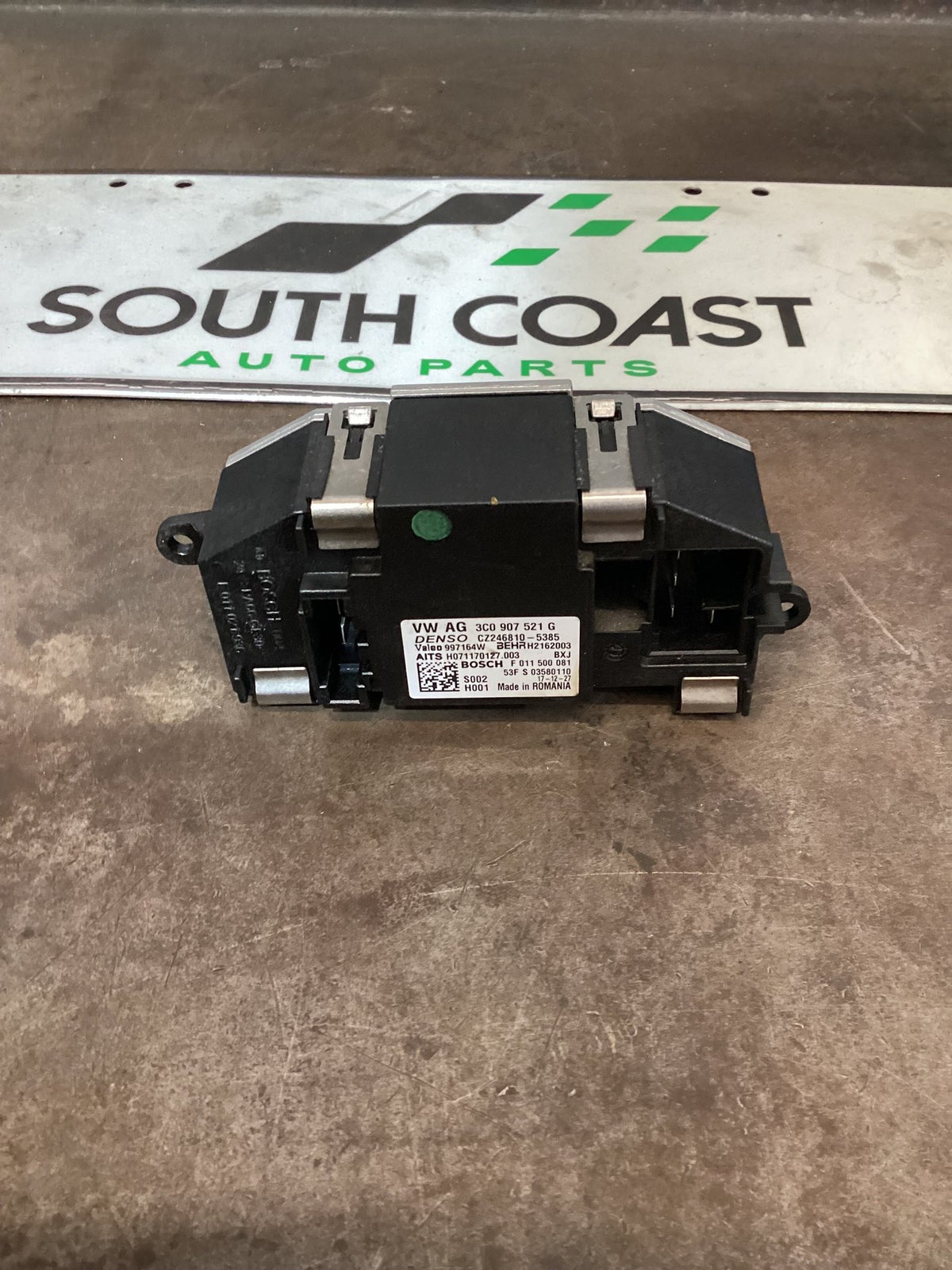 2018 Volkswagen Amarok Fan Speed Resistor 3C0907521G
