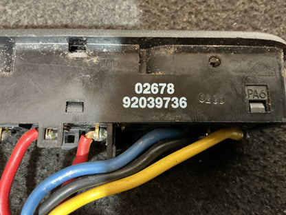 1990 Holden Statesman VQ 6H8VSY19UML459969 Power Window Switch 92039736