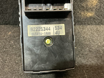 2009 Holden Commodore VE Master Power Window Switch 92225344