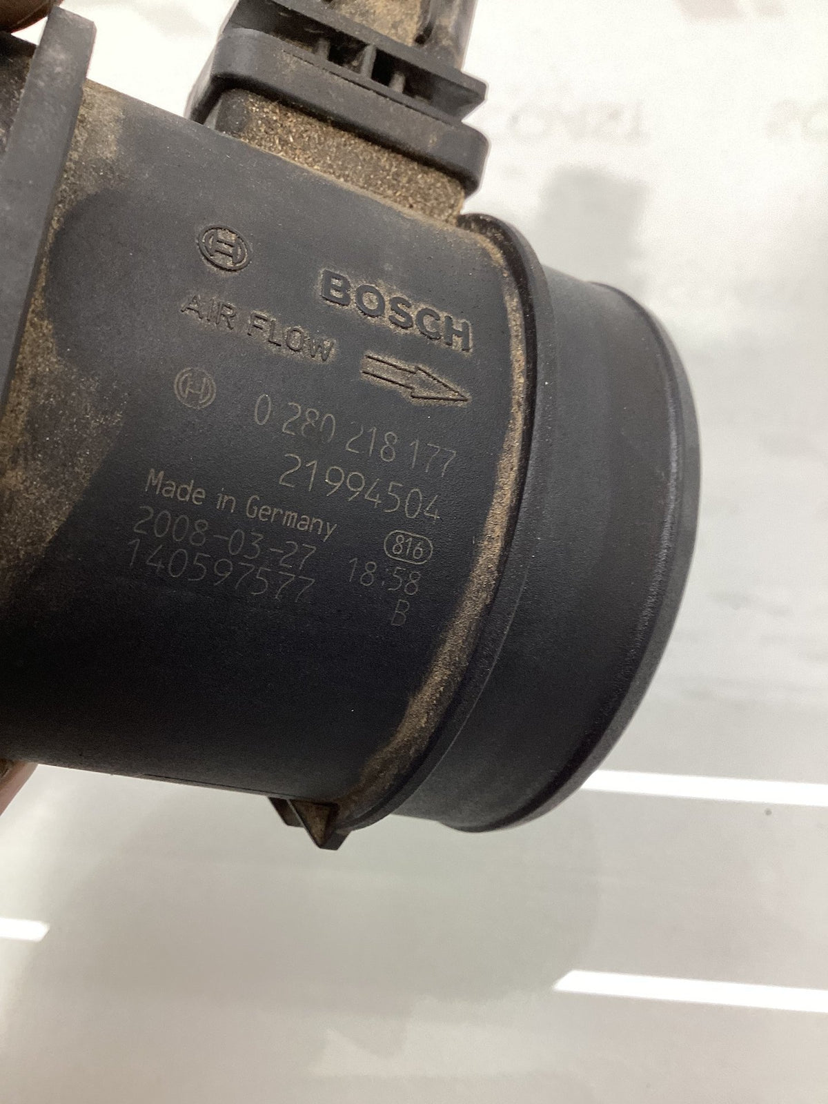2008 Holden Commodore VE Air Flow Meter 21994504