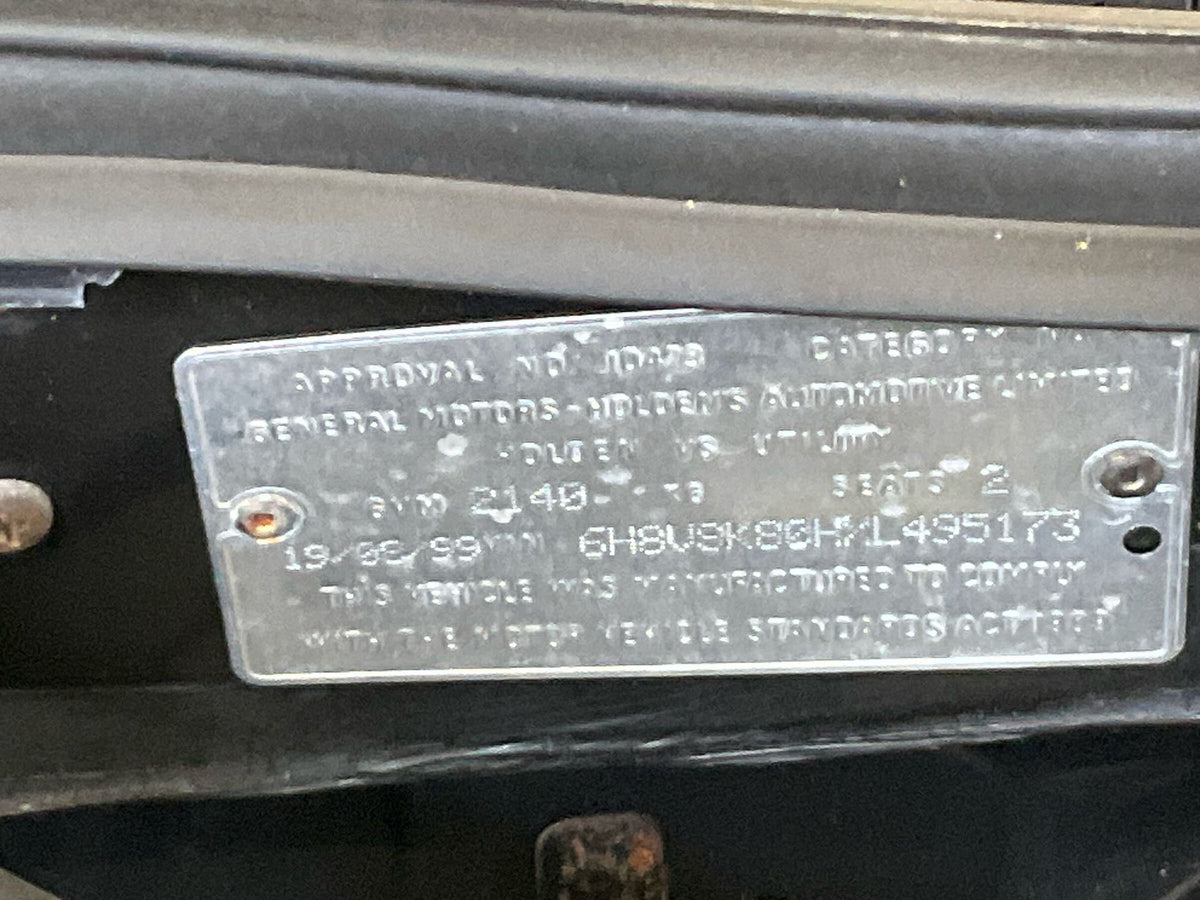 1999 Holden Commodore VS Extended Cab Utility