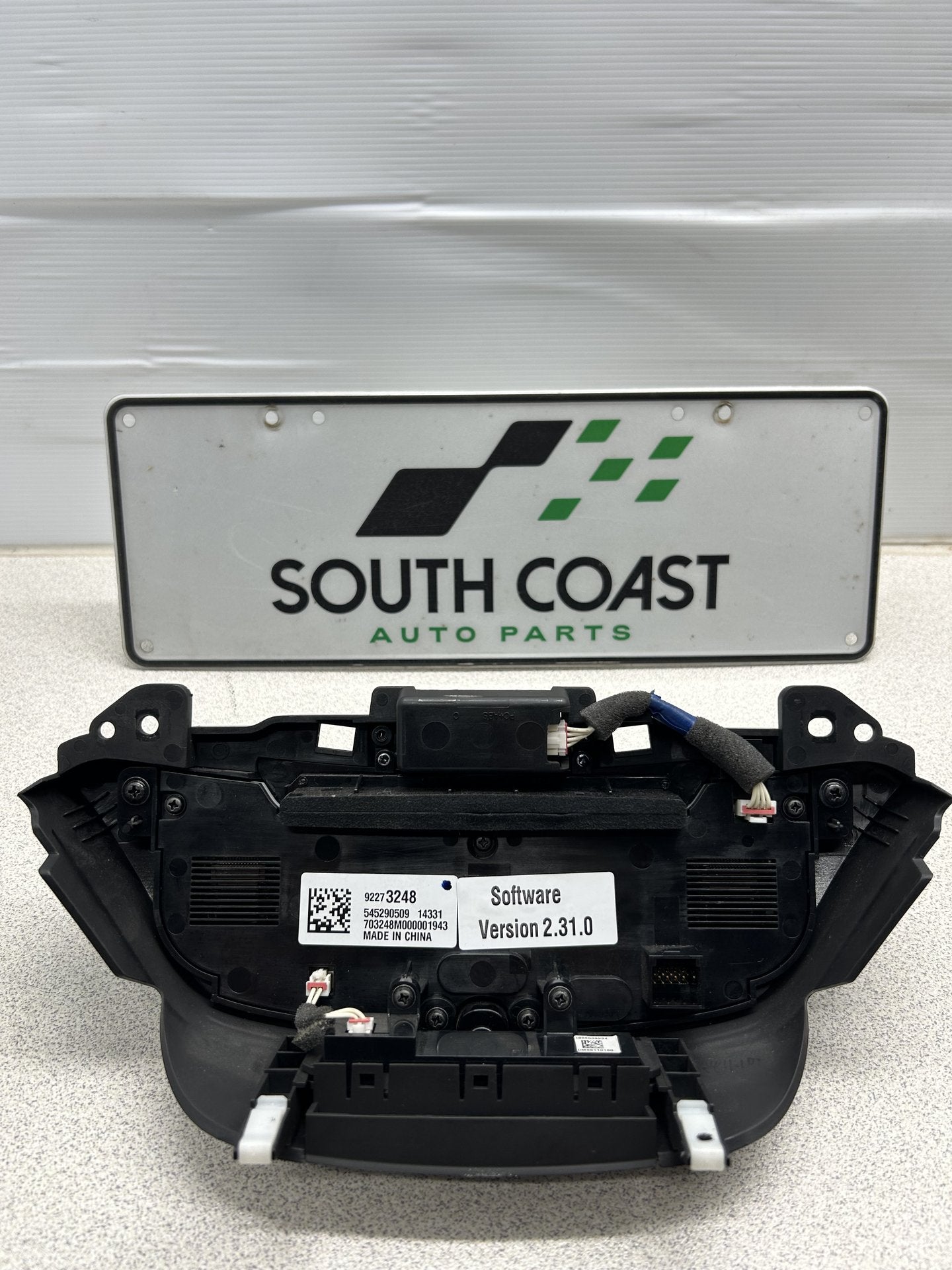 Holden Commodore VF  Heater/AC Controls 92273248