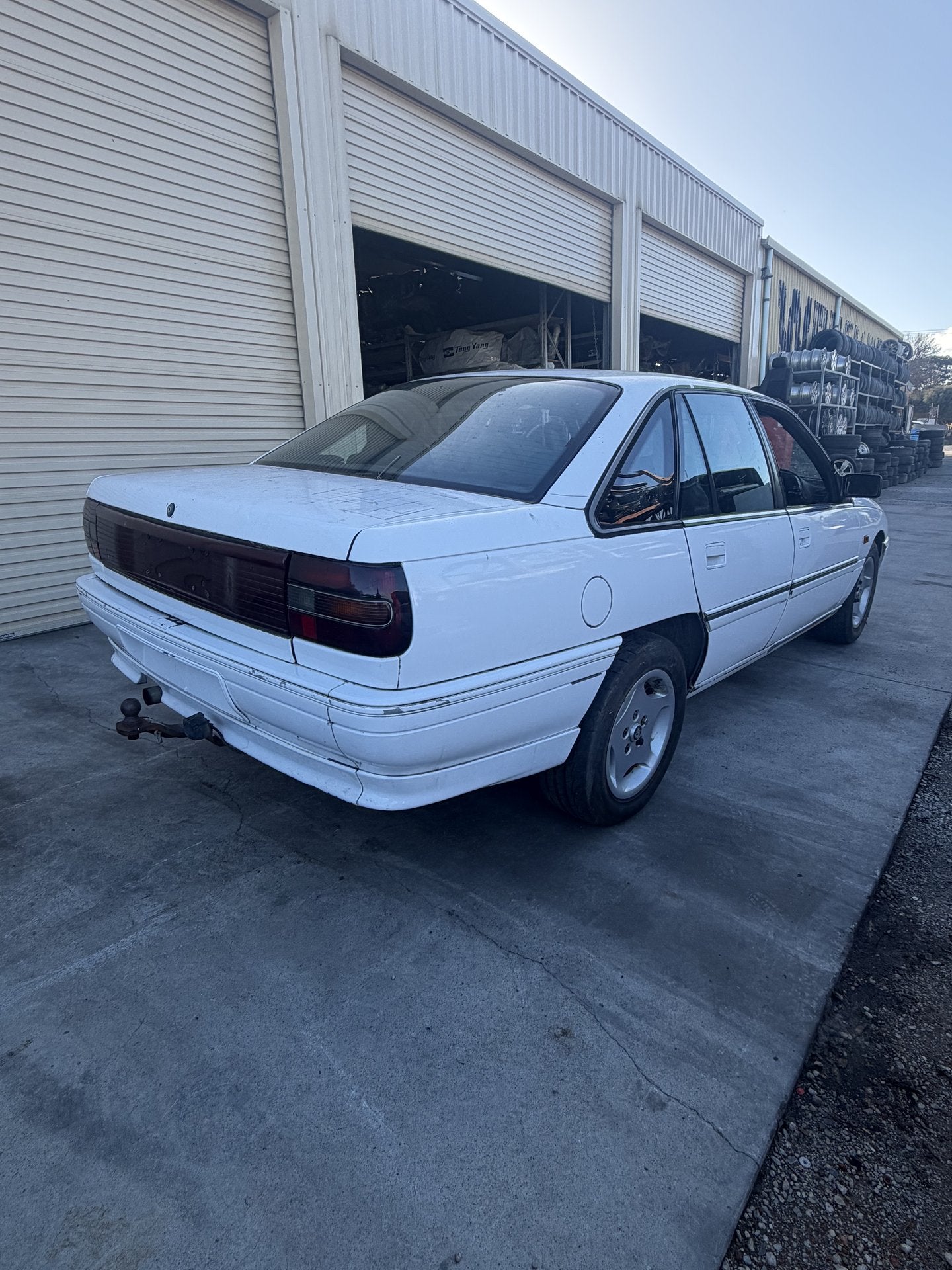 1992 Holden Commodore Executive VP White