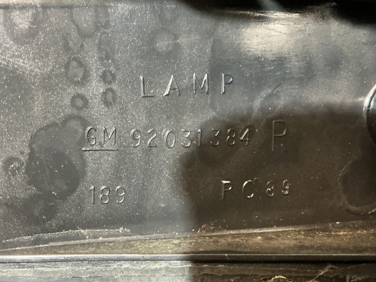 1990 Holden Statesman VQ 6H8VSY19UML459969 Right Taillight 9203134