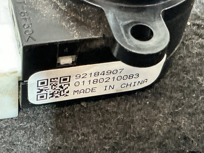 2010 Holden Commodore Ignition Switch 92184907