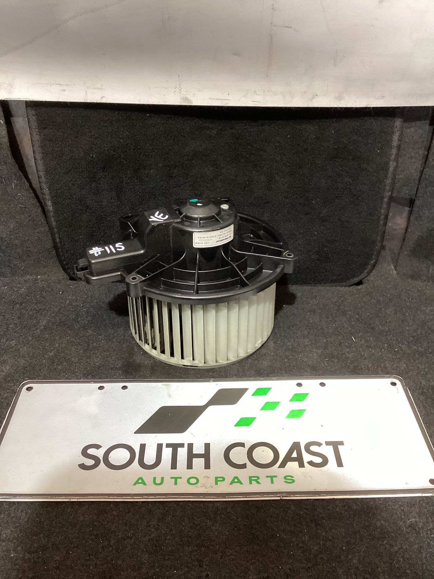 Holden Calais VE 6G1EX55768L940846 Blower Motor