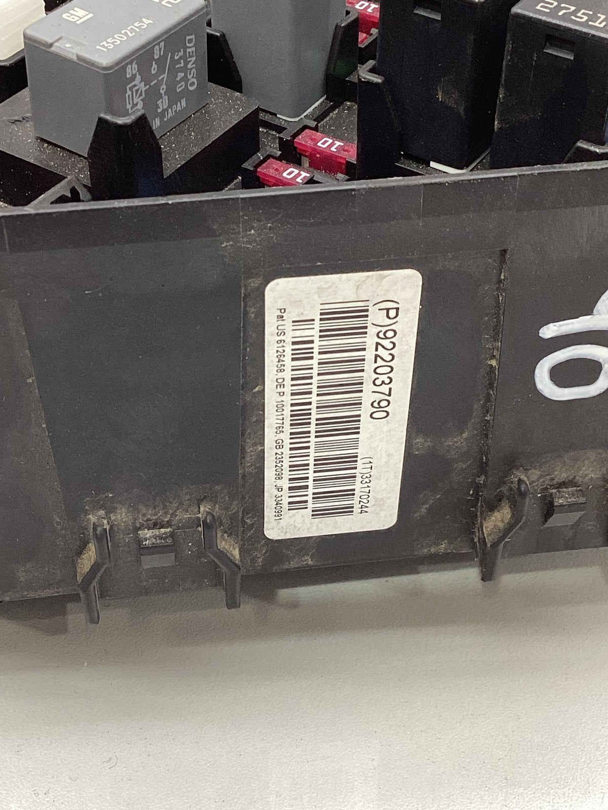 2008 Holden Commodore VE Engine Fuse Box 92203790