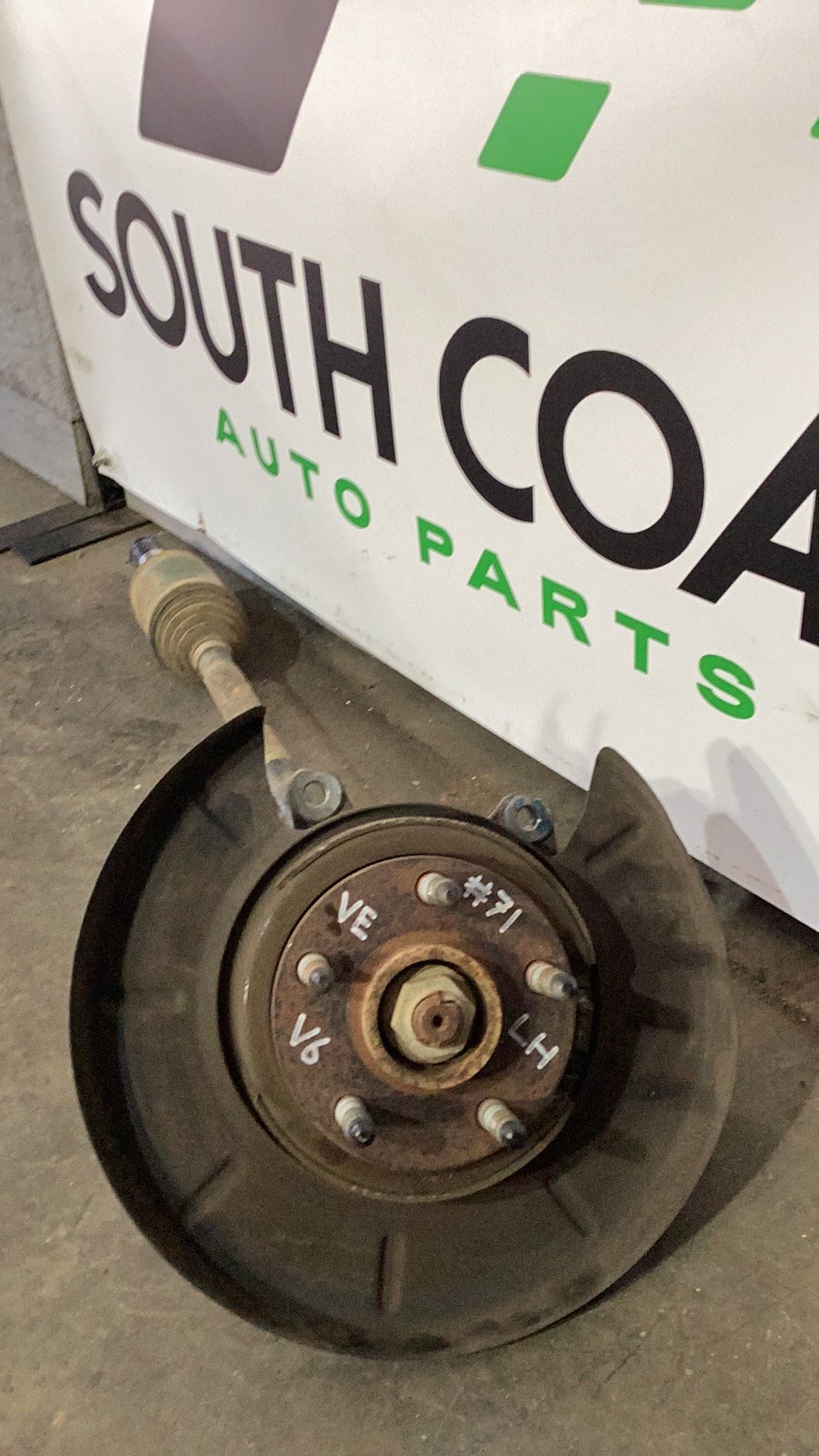 2009-2011 Holden Calais VE Left Drive Shaft
