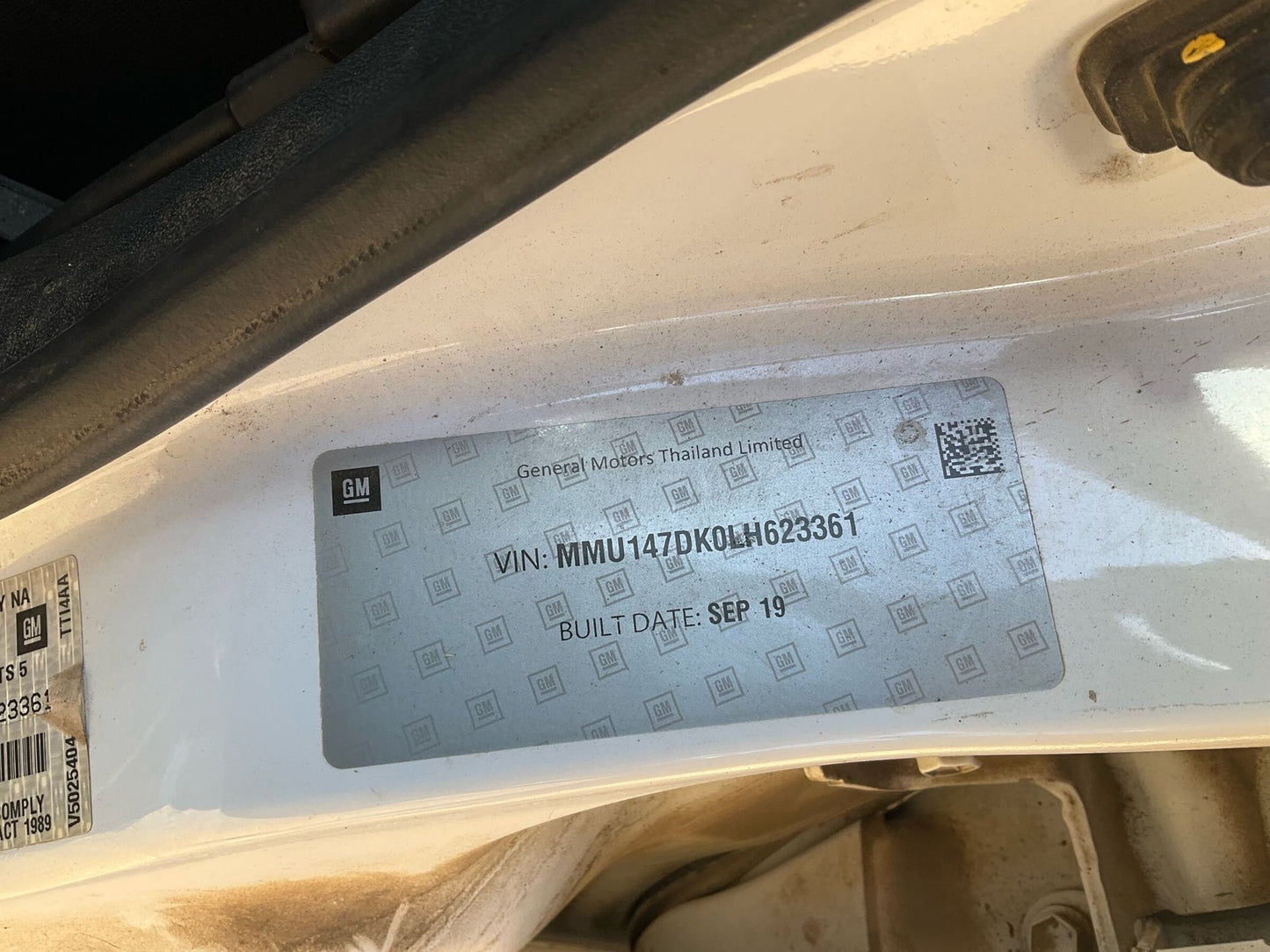 2019 Holden Colorado Door Trim Set