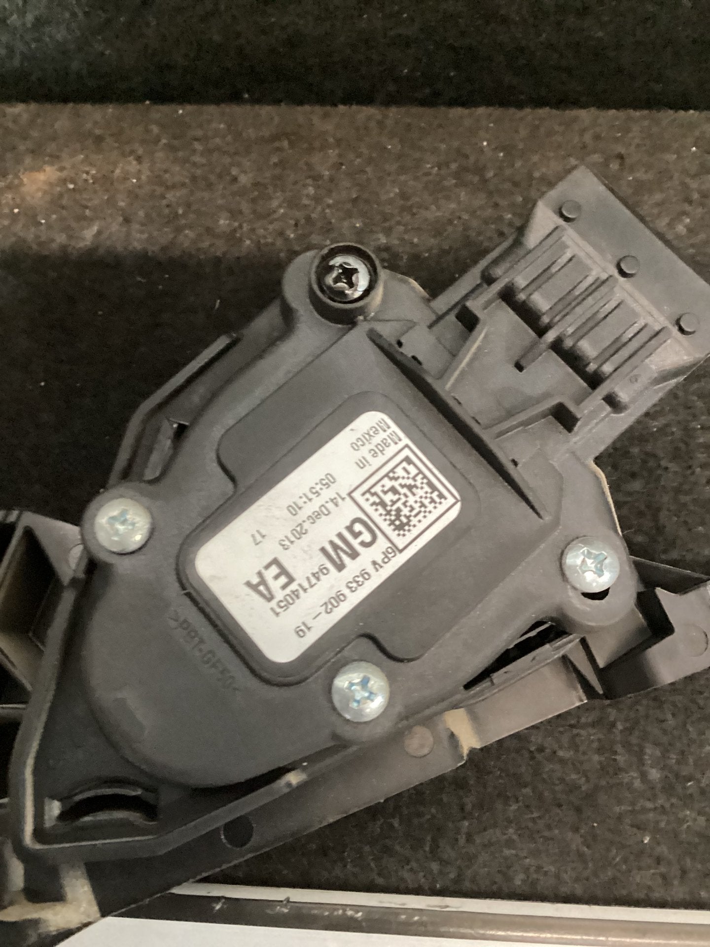 Holden Colorado RG U148CK Accelerator Pedal 94714051