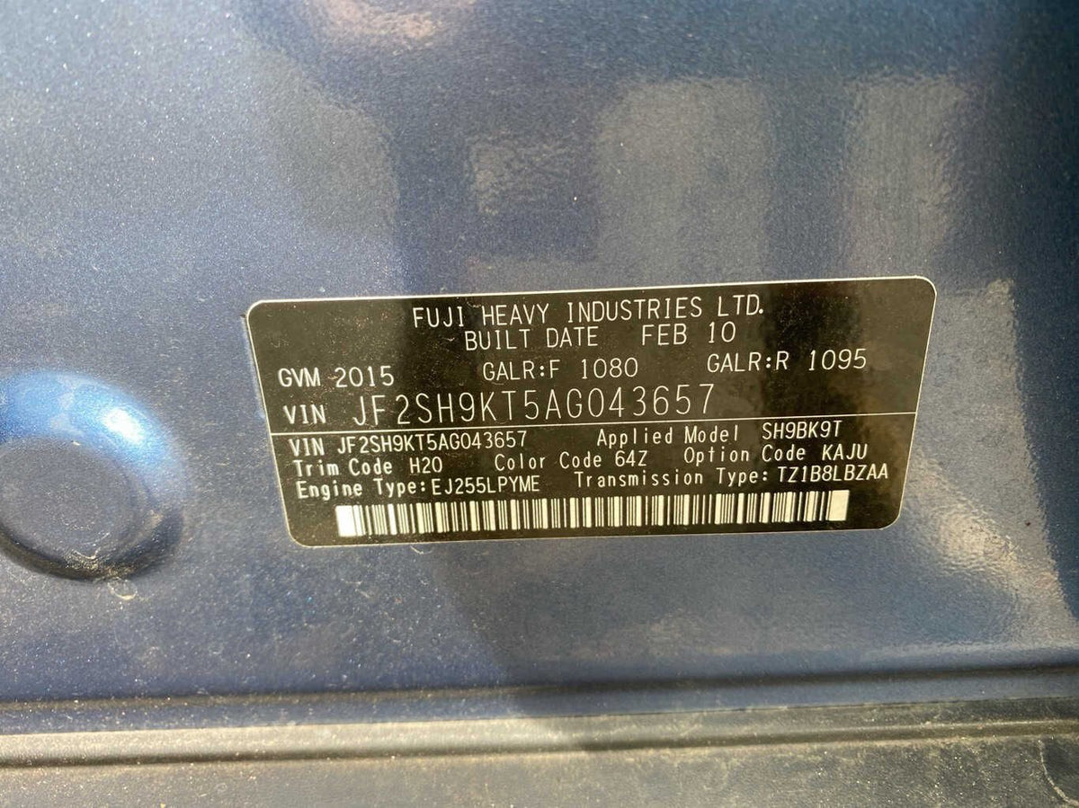 2010 Subaru Forester SH Station Wagon
