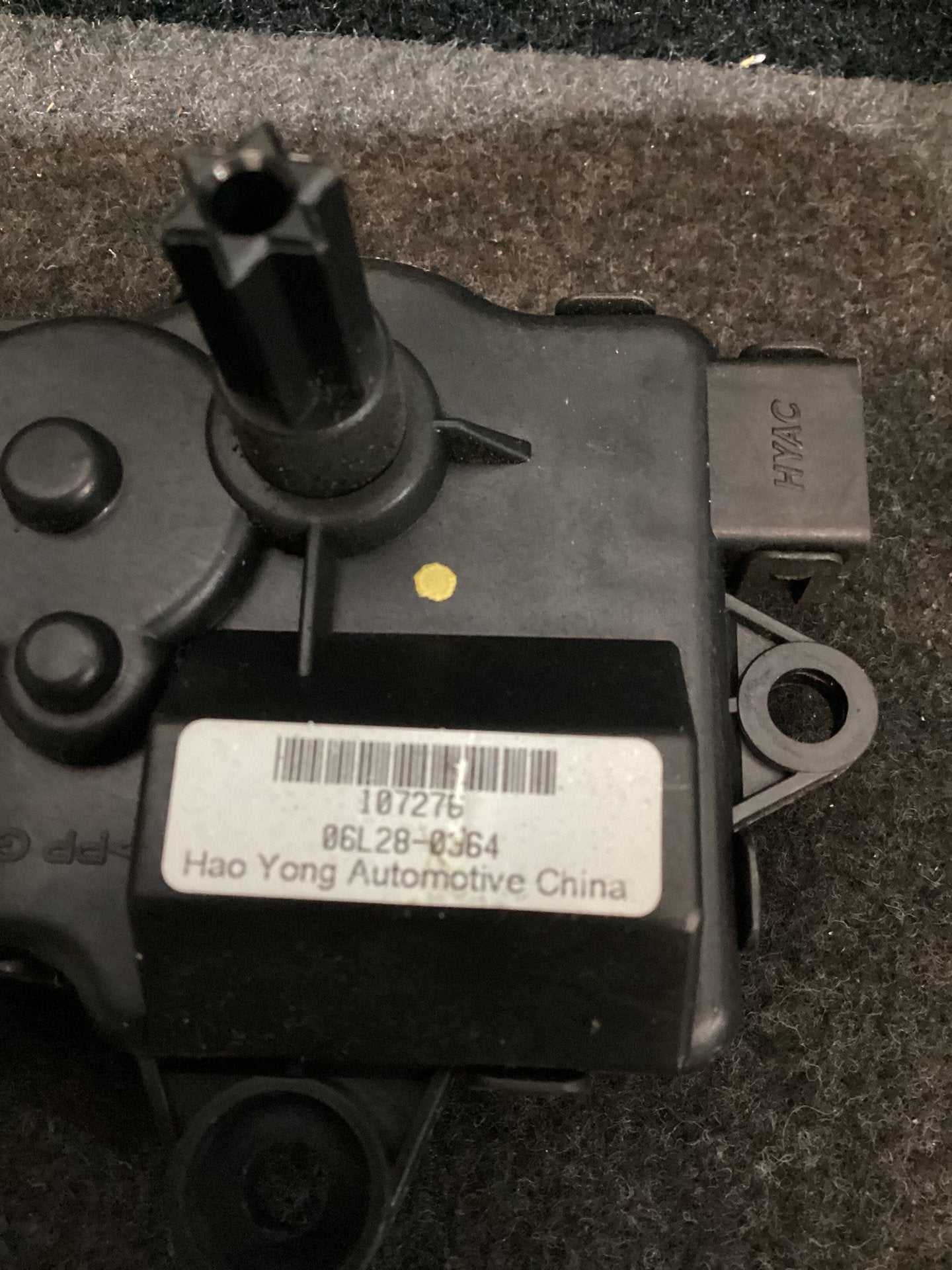 2007 Holden Calais VE 6G1EX55768L940846 A/C Blend Motor