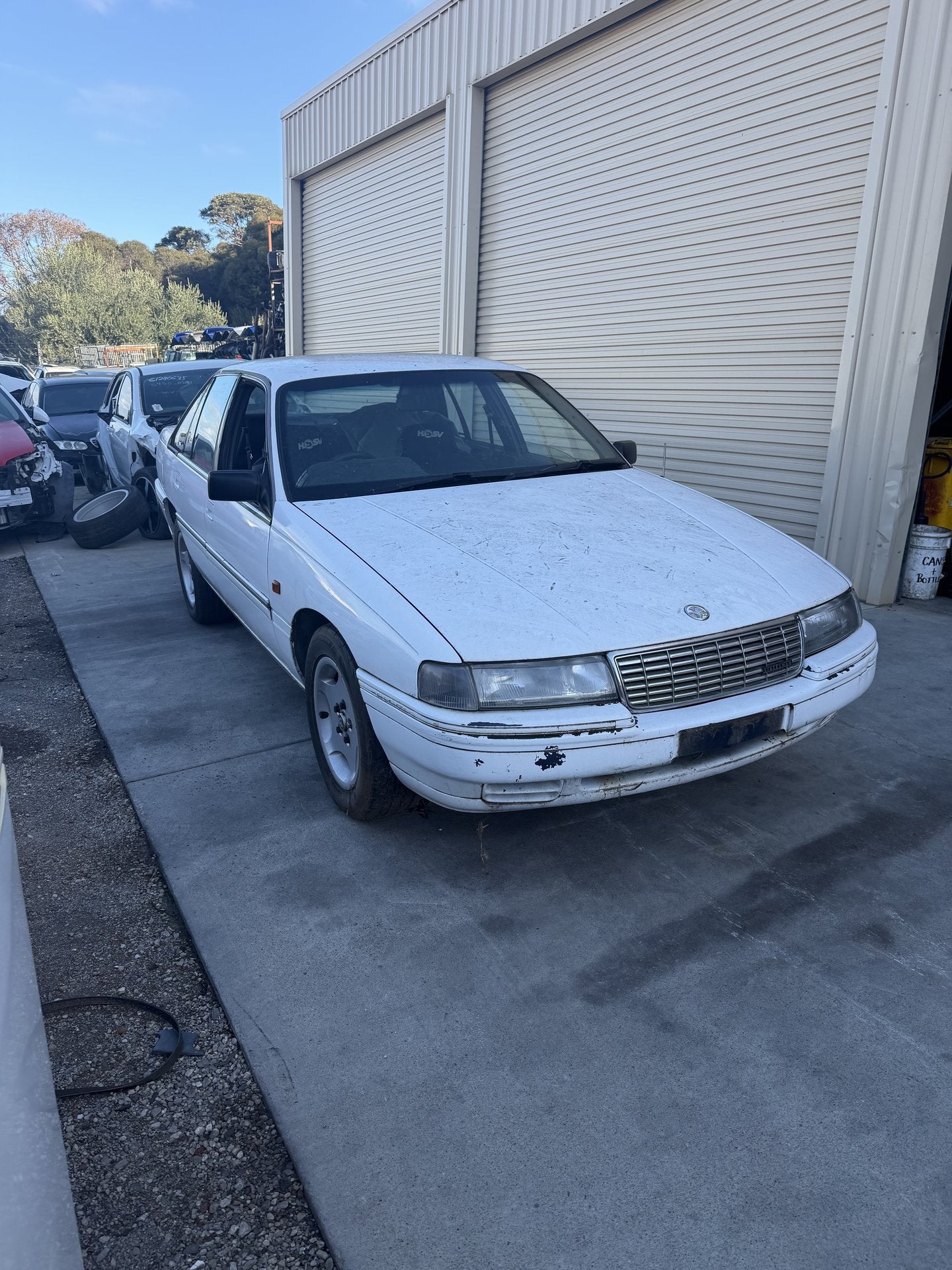 1992 Holden Commodore Executive VP White