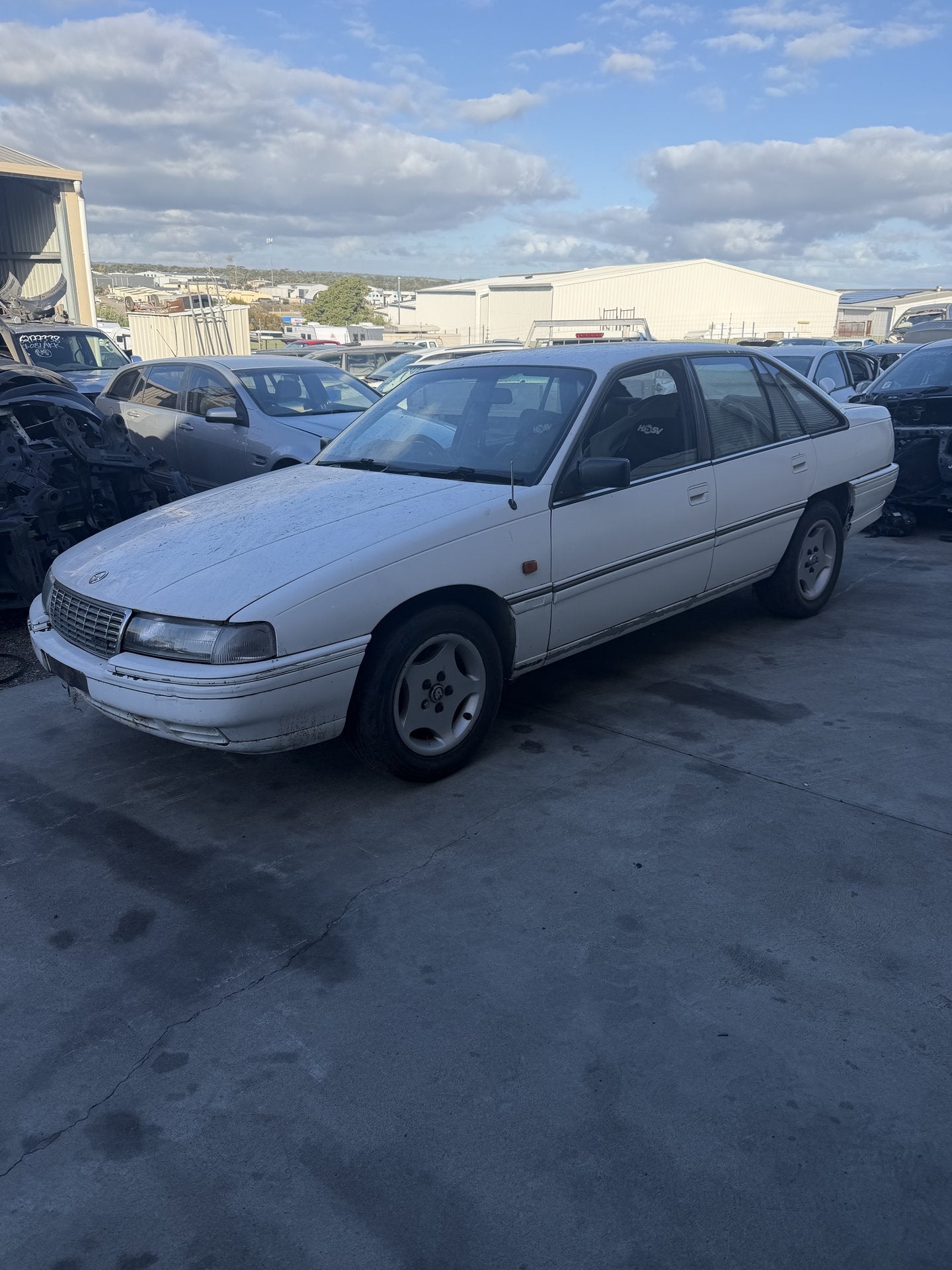 1992 Holden Commodore Executive VP White