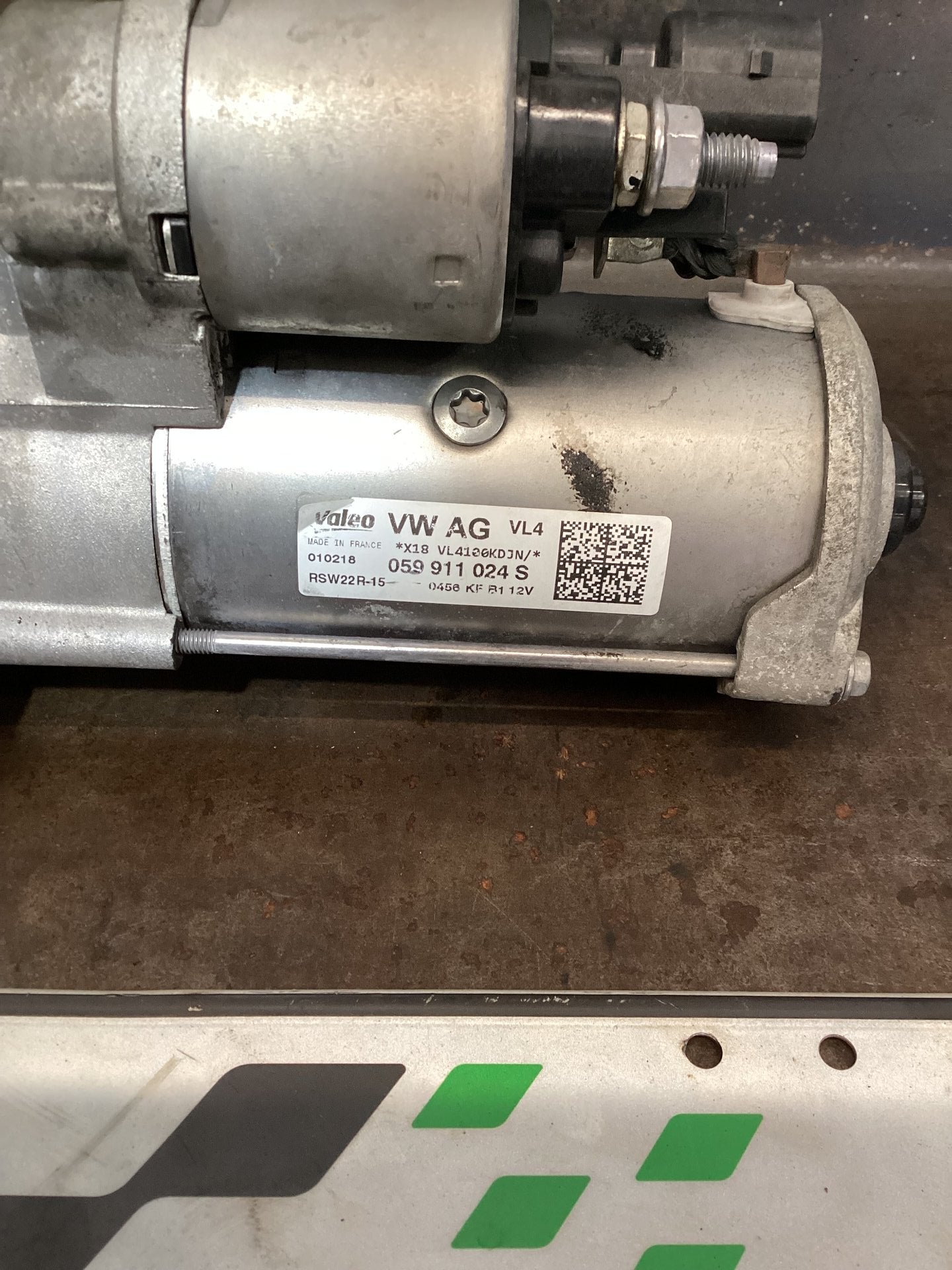 2018 Volkswagen Amarok Starter Motor 059911024S