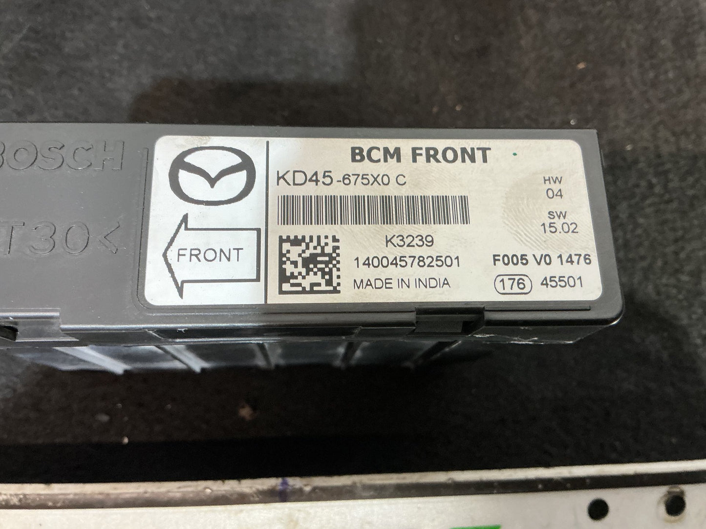 Feb 2012 to Dec 2016- Mazda CX-5 KE Petrol 2.0L- Engine ECU- Security Set- Includes ECU, Immobilizer, Reader, and Key