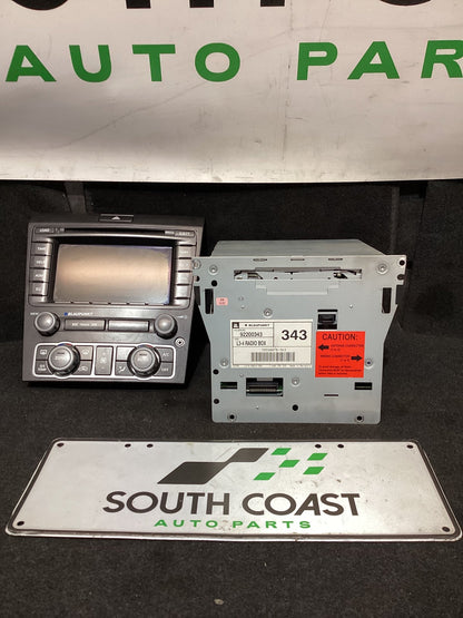 2007 Holden Calais VE 6G1EX55768L940846 Stereo Head Unit 92200343