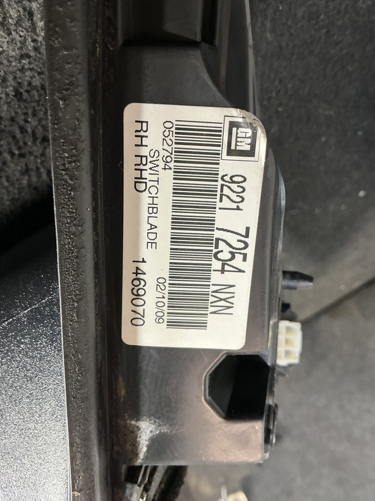2009 Holden Commodore VE Right Door Mirror 92217254